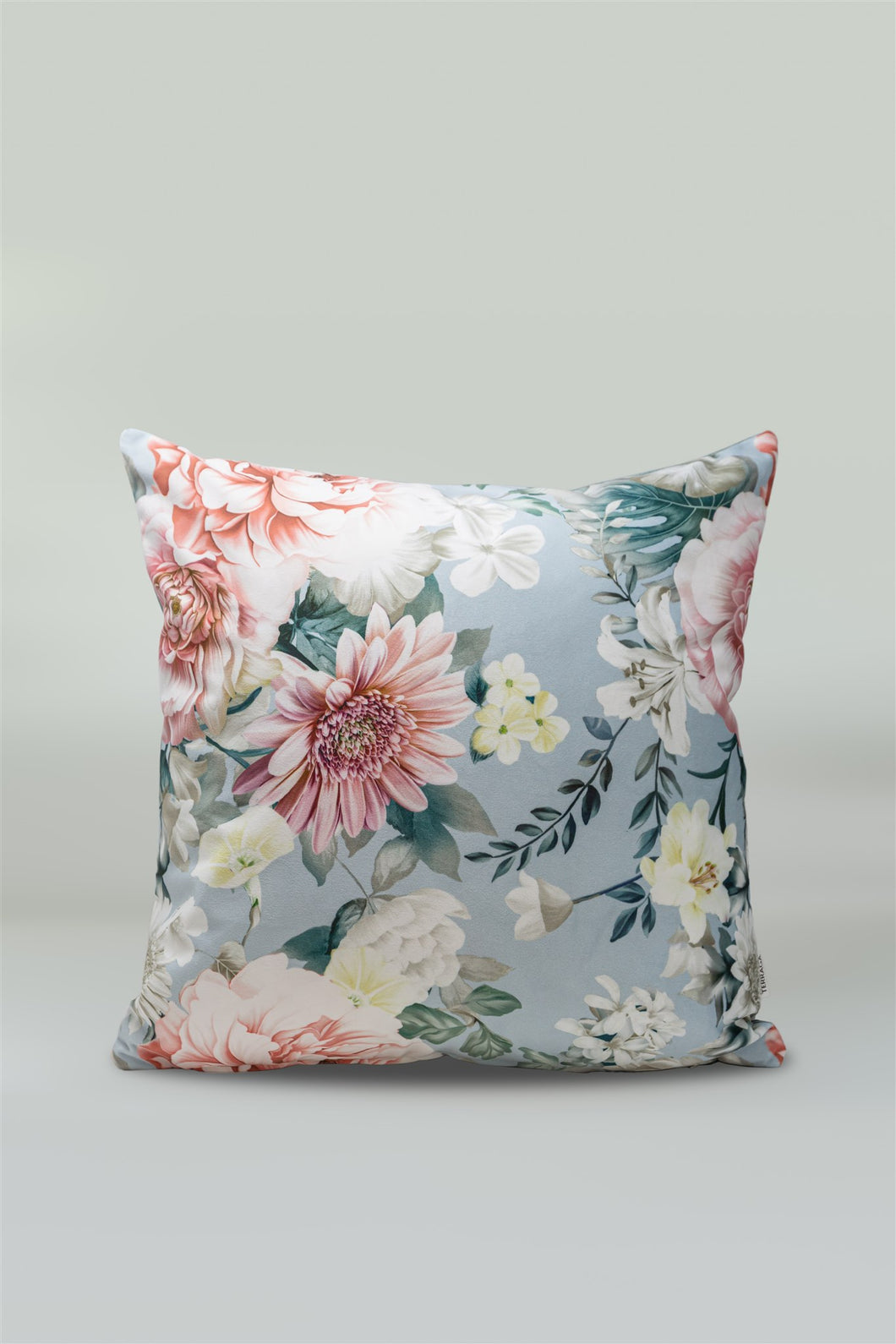 Lovely Velvet (frente e costas florais)