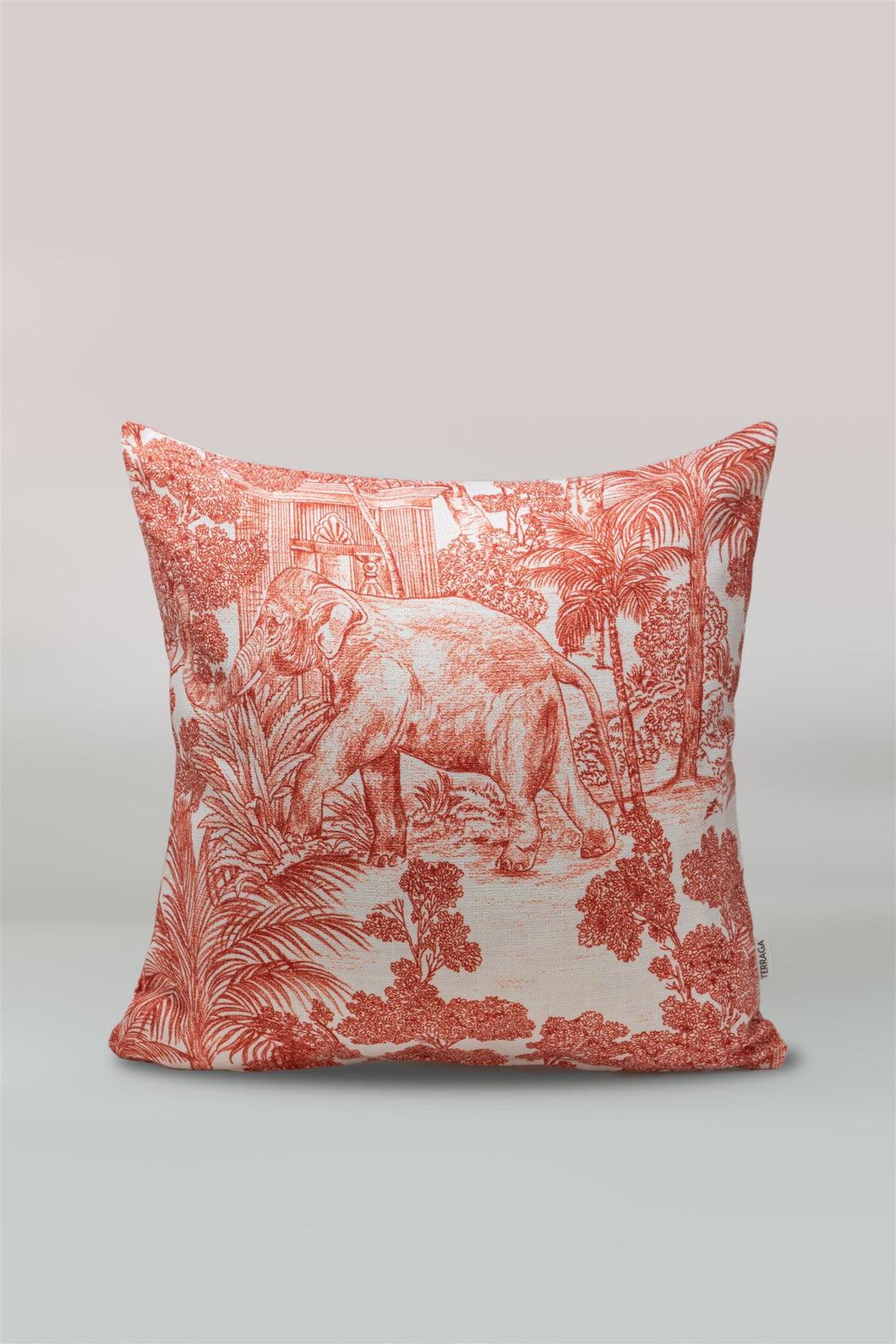 Classy Red Elephant (quadrada )