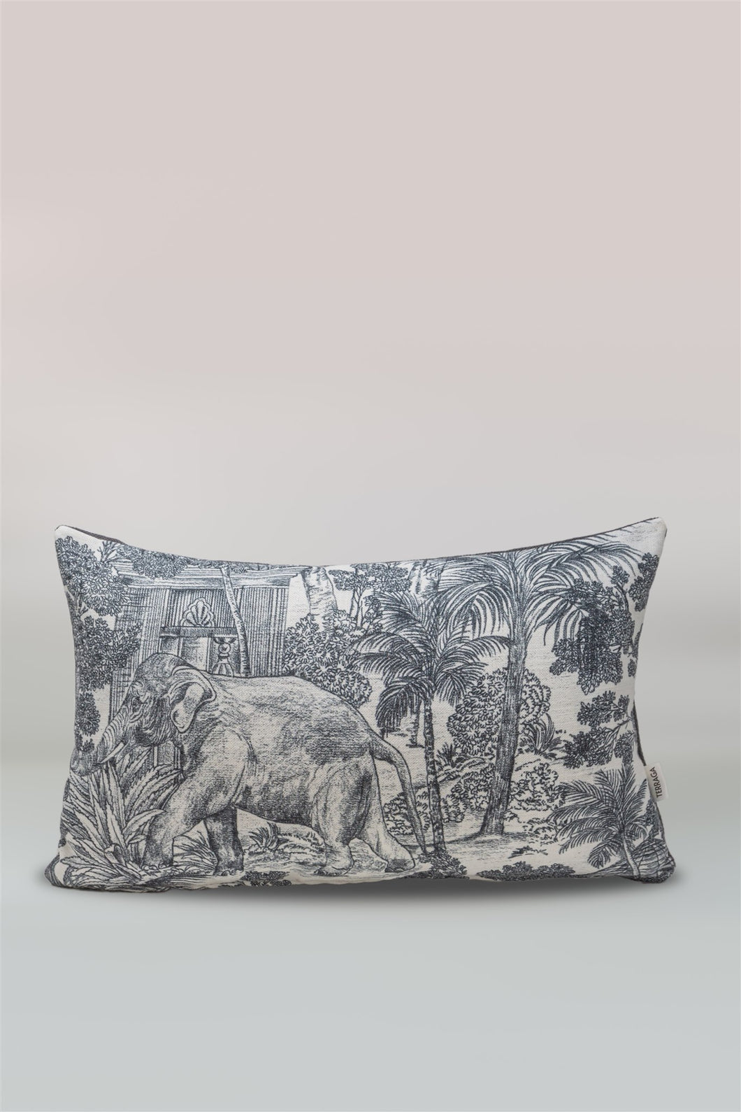 Classy Black Elephant (retangular com antracite atrás)